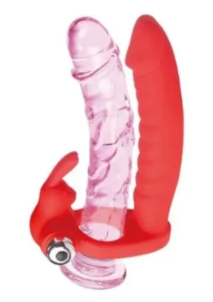 Anillo Vibrador y Consolador para parejas-1