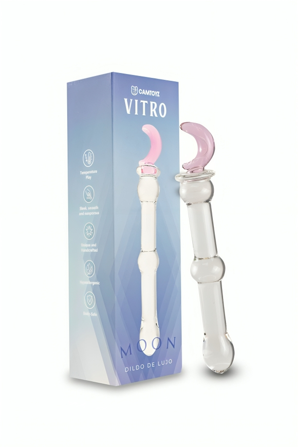 Dildo consolador de Vidrio